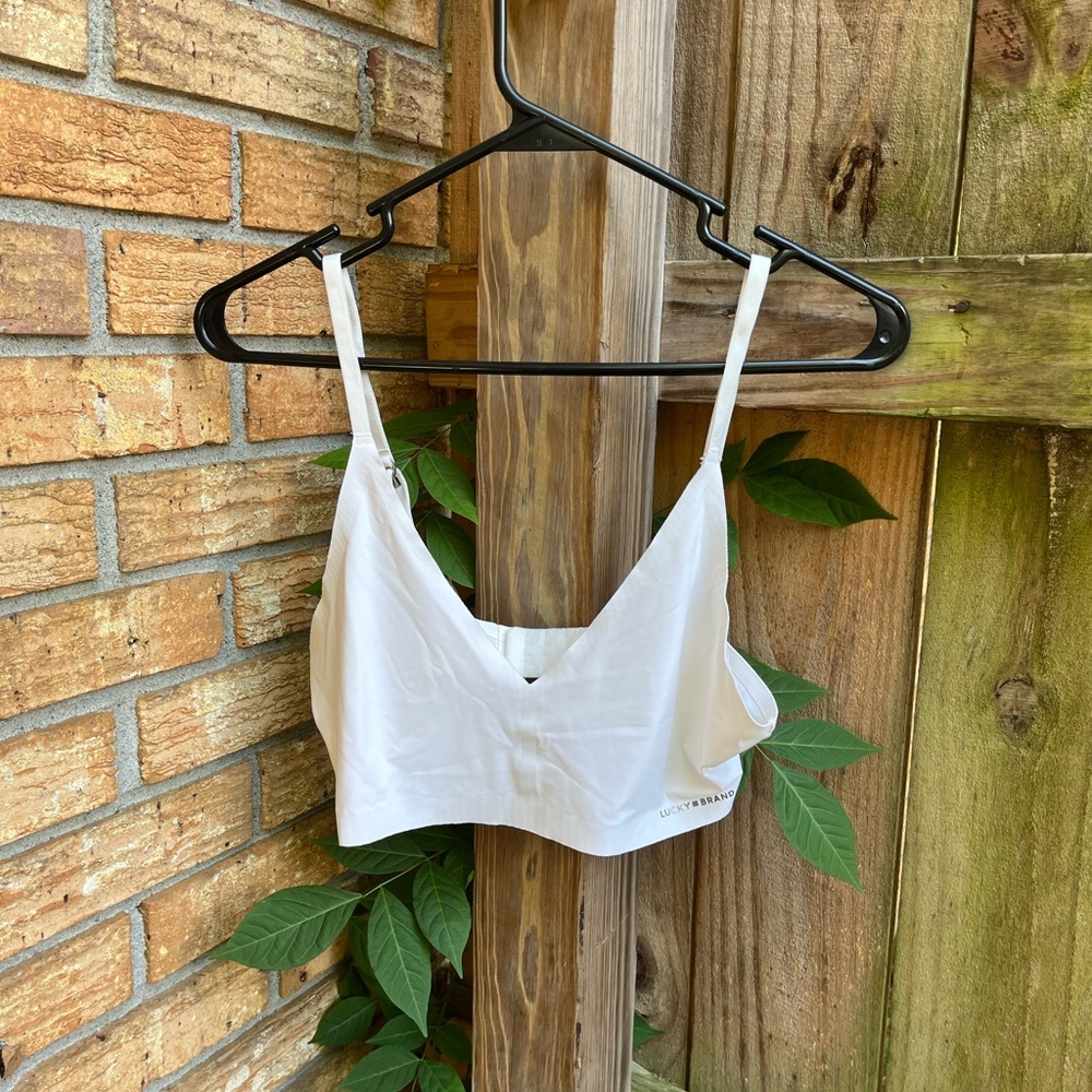Lucky Brand White Bralette